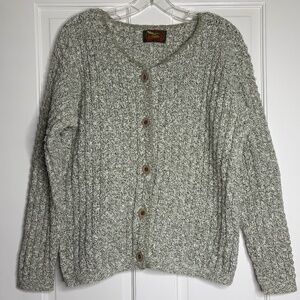 VTG Alps Fine Apparel Button Front Sweater Cardigan 90's Grunge